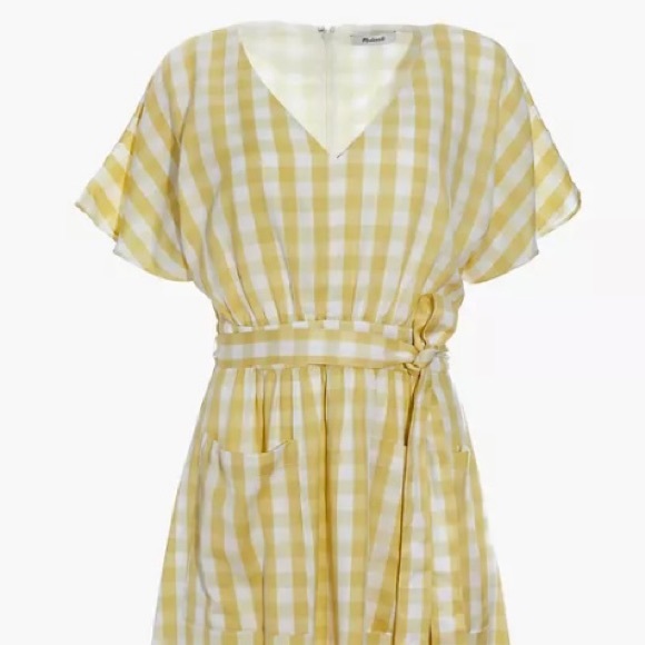 Dolman-Sleeve Midi Dress in Gingham Check - Picture 3 of 5